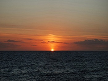 Church Bay Sunset near Gadlys Camping